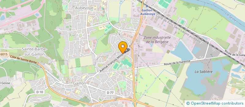 localisation de l'entreprise GOOD VIBES MUSIC BAND  GAILLON