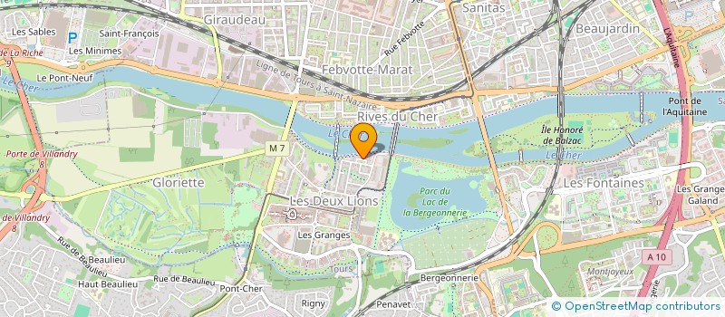 localisation de l'entreprise GOOD VIBES TRAINING  CHAMBRAY-LES-TOURS