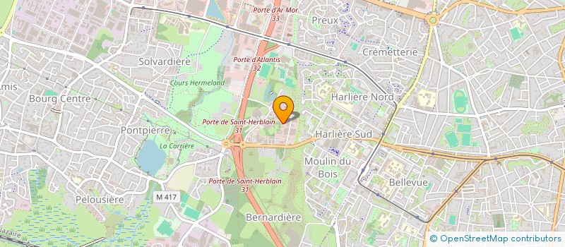 localisation de l'entreprise GOOD WHEELS  ST-HERBLAIN