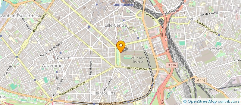 localisation de l'entreprise GOODACTION à LILLE
