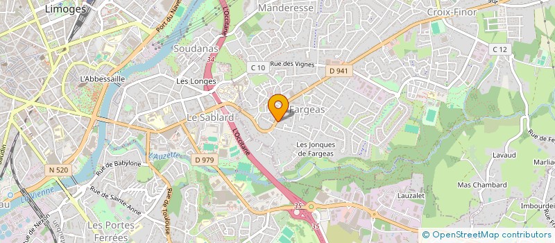 localisation de l'entreprise GOODDEAL LIMOGES à PANAZOL