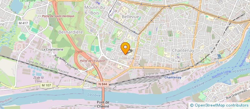 localisation de l'entreprise GOODFOOD DISTRIBUTION à NANTES
