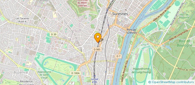 localisation de l'entreprise GOODFOOD INVEST à SURESNES