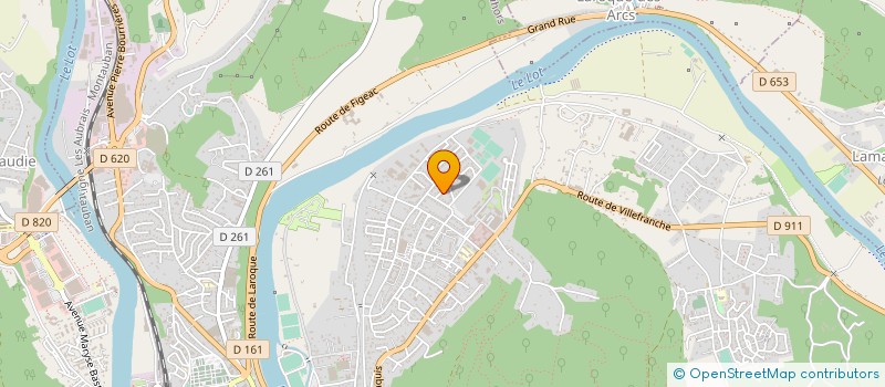 localisation de l'entreprise GOODGAME à CAHORS