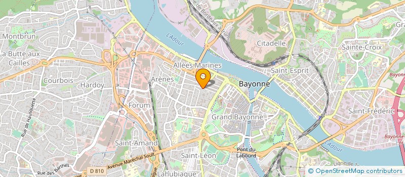 localisation de l'entreprise GOODHALL COMMUNICATIONS & TRADING à BAYONNE