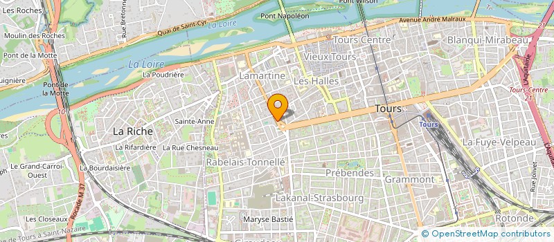 localisation de l'entreprise GOODIES LOIRE VALLEY  TOURS