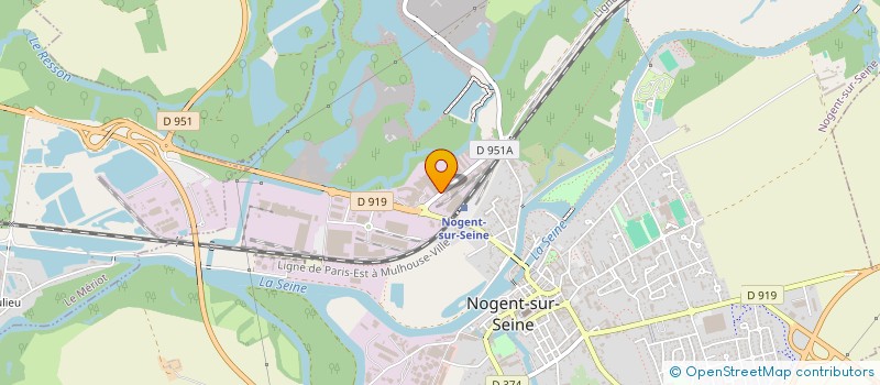 localisation de l'entreprise GOODIX COMMUNICATION à NOGENT-SUR-SEINE