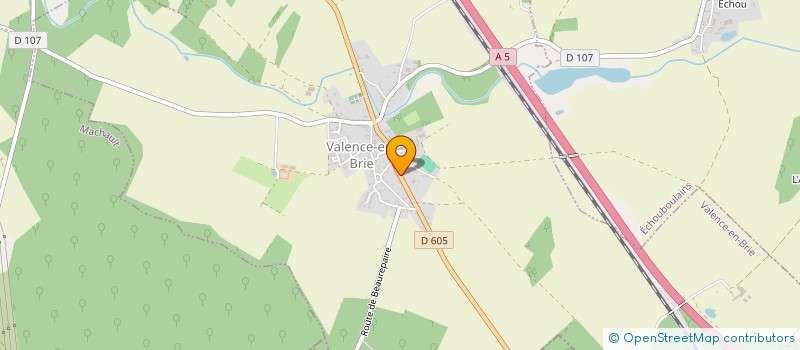 localisation de l'entreprise GOODMAN AUTO  VALENCE-EN-BRIE