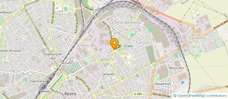 localisation de l'entreprise GOODNAMS  REIMS