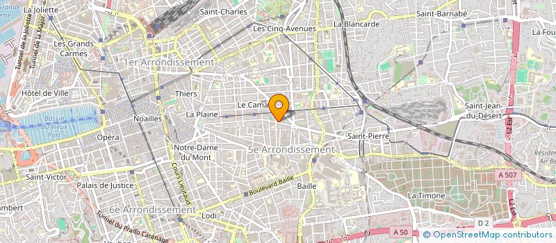 localisation de l'entreprise GOODTOUCH INTERNATIONAL COMPANY à MARSEILLE