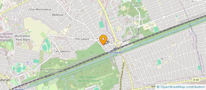 localisation de l'entreprise GOODTRANSAC  SAINT-DENIS