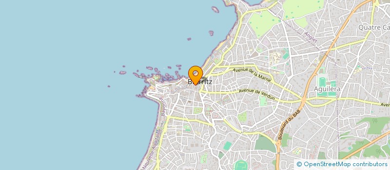 localisation de l'entreprise GOODWAVE à BIARRITZ