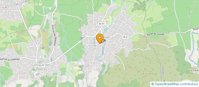 localisation de l'entreprise GOODWIN'S DECO  SOREDE