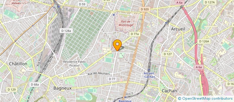 localisation de l'entreprise GOODWISH  BAGNEUX