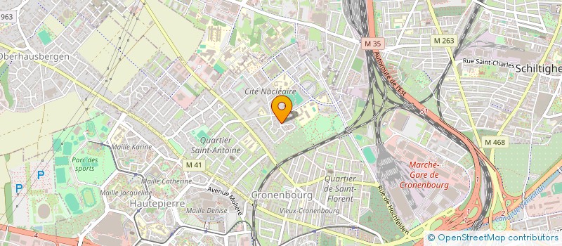 localisation de l'entreprise GOOFINDUSTRY à STRASBOURG