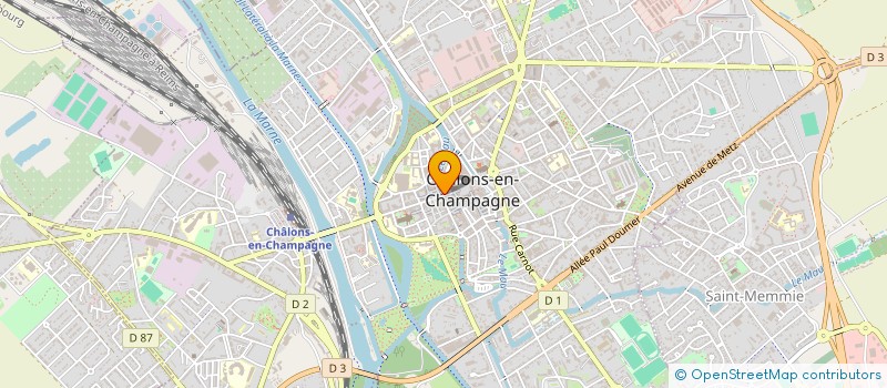 localisation de l'entreprise GOOFY & REGULAR à CHALONS-EN-CHAMPAGNE