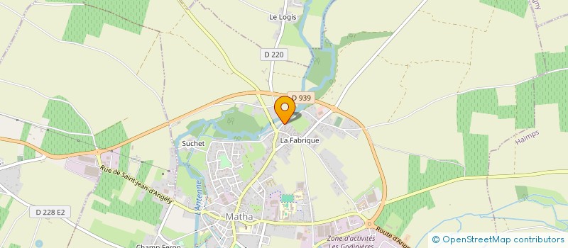 localisation de l'entreprise GOOLAM ROBINET  MATHA