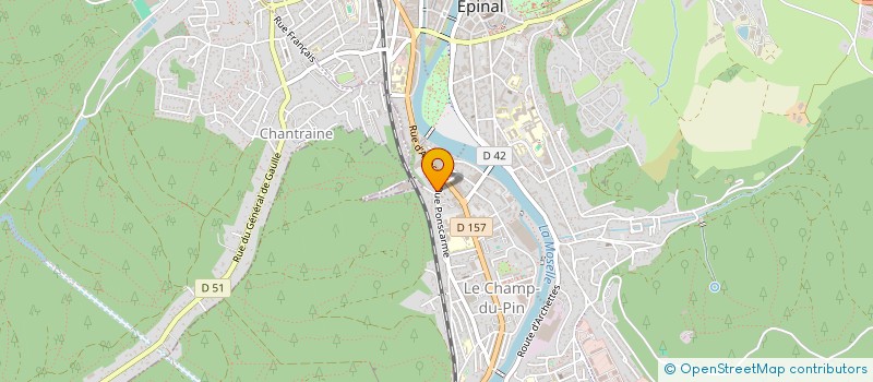 localisation de l'entreprise GOOLDEN BRIDGE à EPINAL