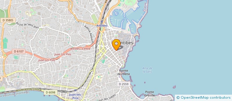localisation de l'entreprise GOOOD à ANTIBES