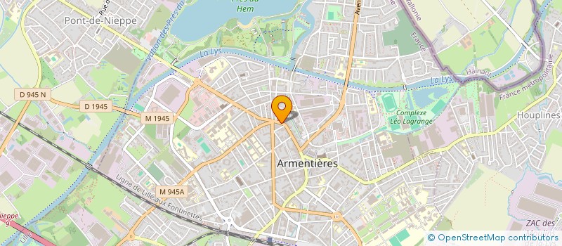 localisation de l'entreprise GOOSSE-NIN FELIZ  ARMENTIERES