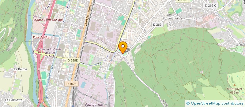 localisation de l'entreprise GOOSTER à ECHIROLLES