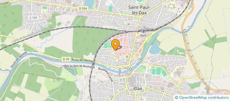 localisation de l'entreprise GOOTZ à DAX