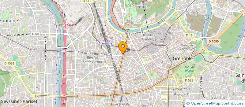 localisation de l'entreprise GOOUT à GRENOBLE