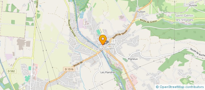 localisation de l'entreprise GOOVAERTS DOUCET SOC  SAINT-GENIX-LES-VILLAGES