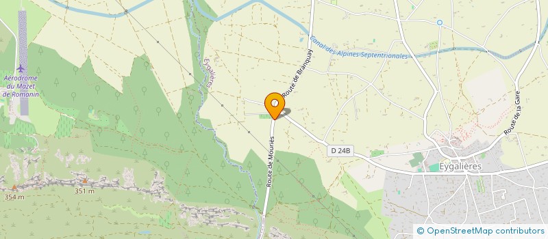 localisation de l'entreprise GOPHICO  EYGALIERES