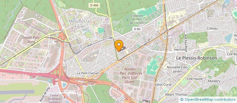 localisation de l'entreprise GOPICA SARL à CLAMART