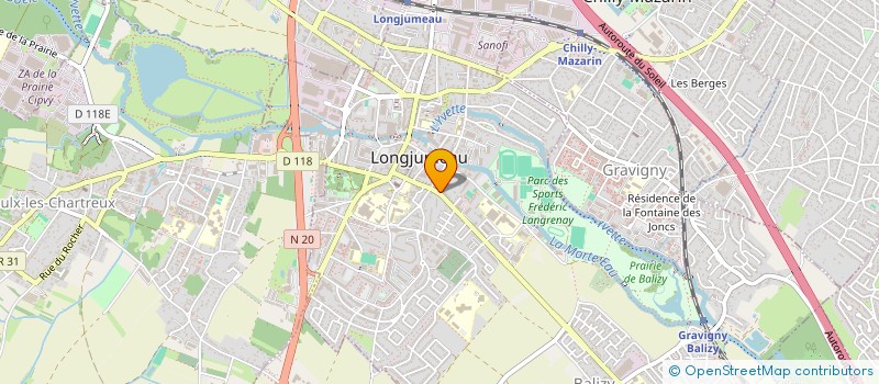 localisation de l'entreprise GOPIGA IMMO  LONGJUMEAU