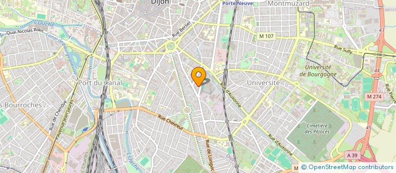 localisation de l'entreprise GOPJ CONSEIL  DIJON