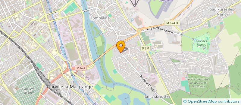 localisation de l'entreprise GOPNA  TOMBLAINE