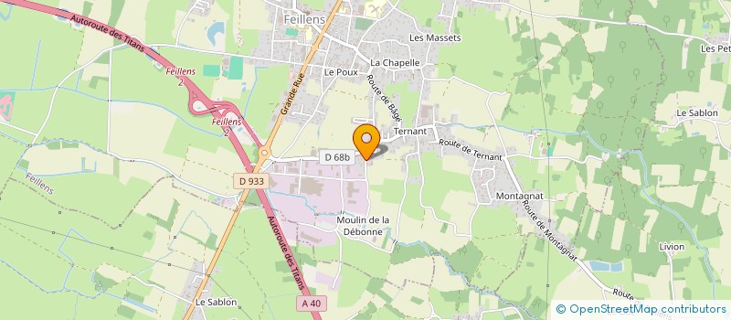 localisation de l'entreprise GOPRICE à FEILLENS