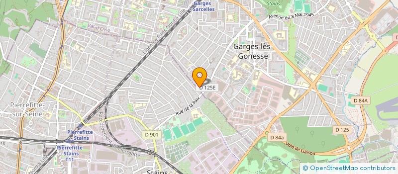 localisation de l'entreprise GOR à GARGES-LES-GONESSE