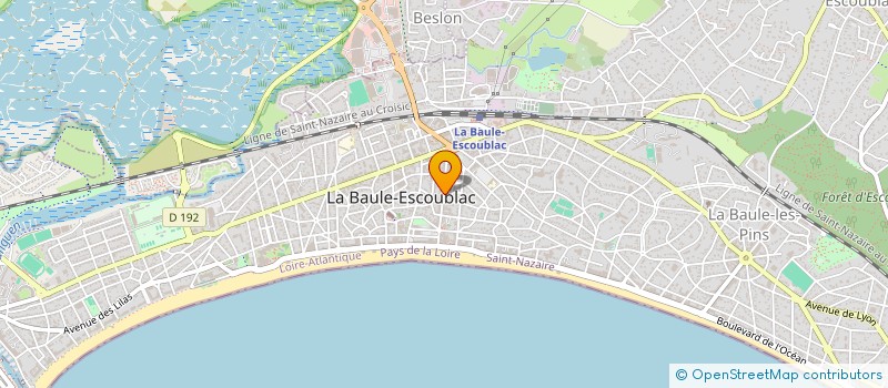 localisation de l'entreprise GORA à LA BAULE-ESCOUBLAC
