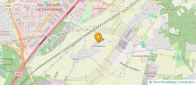localisation de l'entreprise GORA à VILLEBON-SUR-YVETTE