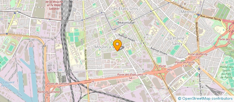 localisation de l'entreprise GORA PARTICIPATIONS SA  VENISSIEUX