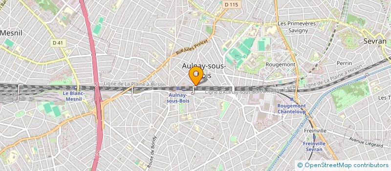 localisation de l'entreprise GORA SINGH FINITION DE BATIMENT à AULNAY SOUS BOIS