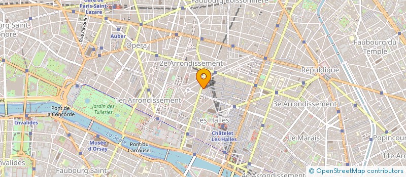 localisation de l'entreprise GORAT à PARIS