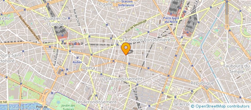 localisation de l'entreprise GORBA à PARIS