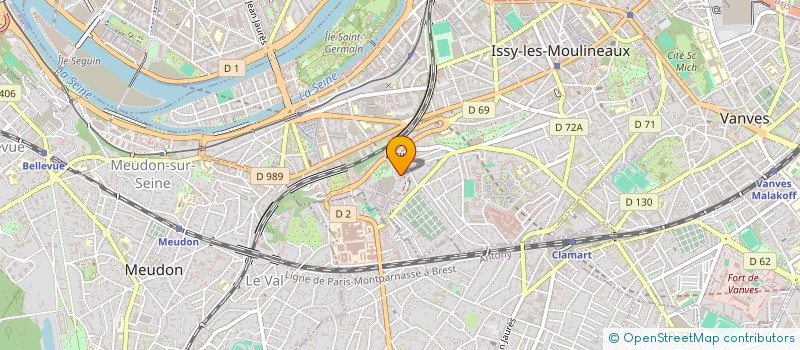 localisation de l'entreprise GORBO & CRAP à ISSY-LES-MOULINEAUX