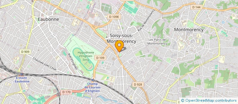 localisation de l'entreprise GORCSI  SOISY-SOUS-MONTMORENCY