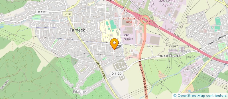 localisation de l'entreprise GORDESIA PATRIMOINE  FAMECK