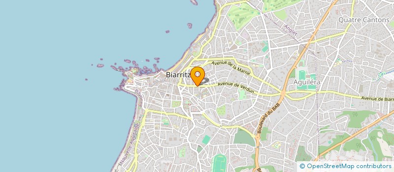 localisation de l'entreprise GORDIADA à BIARRITZ