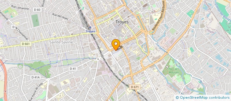 localisation de l'entreprise GORDIE  TROYES