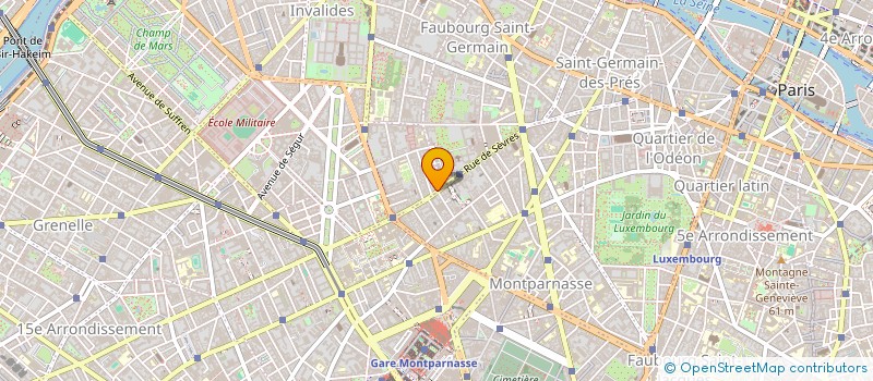 localisation de l'entreprise GORDIN-VERGUIN  PARIS