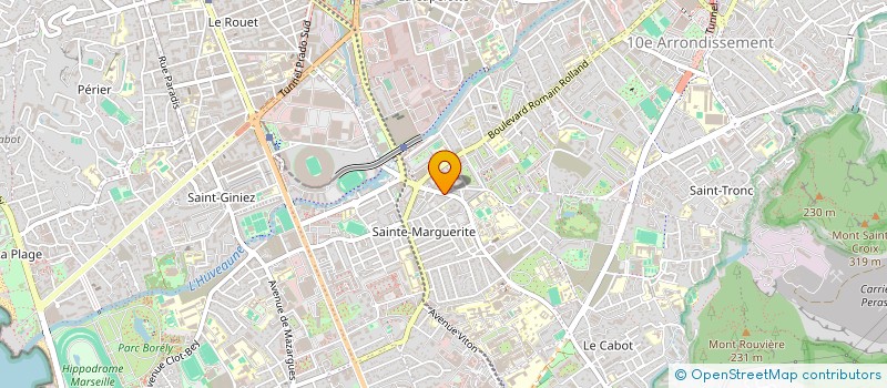 localisation de l'entreprise GORDITO / LA TERRASSE DE DOMINO à MARSEILLE