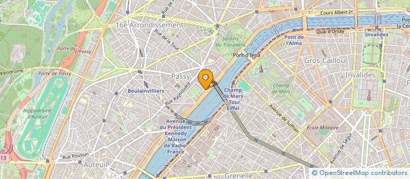 localisation de l'entreprise GORDON  PARIS