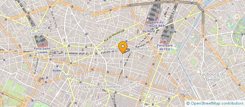 localisation de l'entreprise GORDON PRODUCTION  PARIS